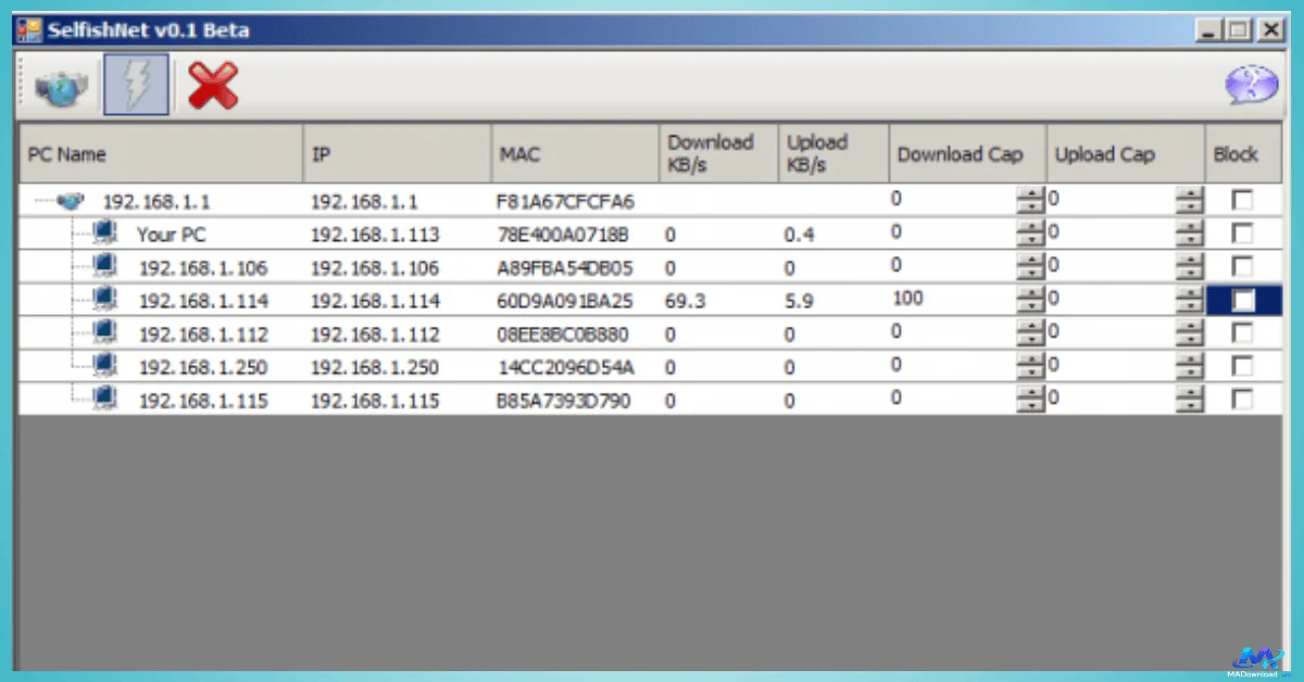 تحميل برامج selfishnet
