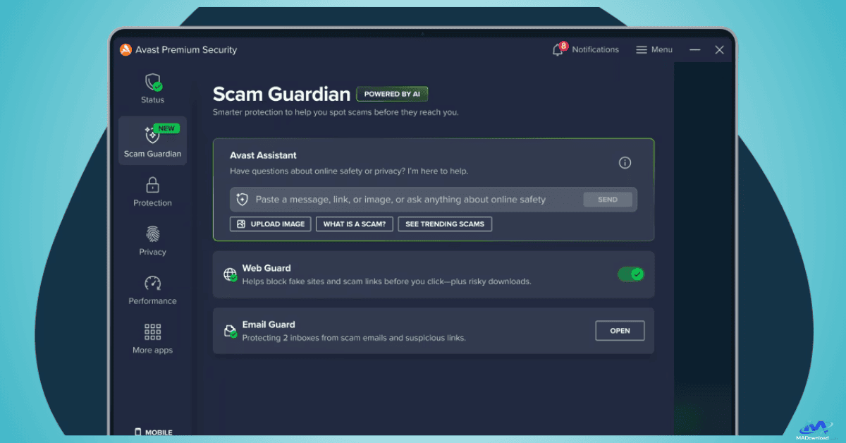 تحميل برنامج افاست للكمبيوتر